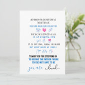 Cute Step father hart liefde handen Feestdagenkaart (Staand voorkant)