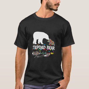 Cute Stepdad Beer Autism Awareness Shirt Autistic