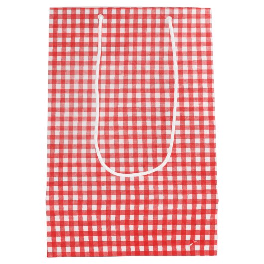 Cute Stick Figuur Girl met Birthday Bouquet Medium Cadeauzakje (Achterkant)