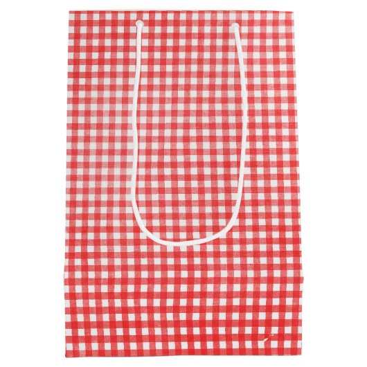 Cute Stick Figuur Girl met Birthday Bouquet Medium Cadeauzakje (Achterkant)