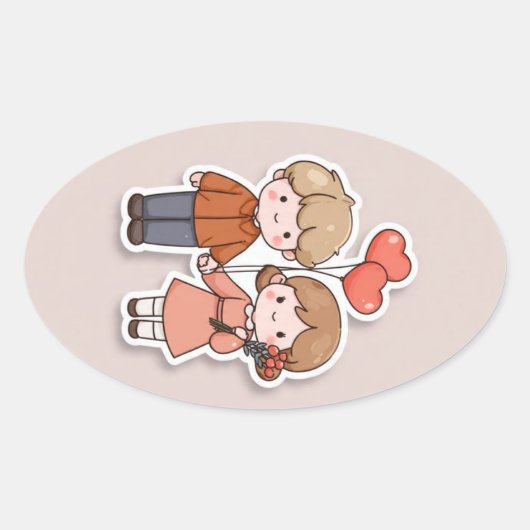 Cute sticker  (Voorkant)