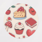 Cute stickers meisjes (Design 2)