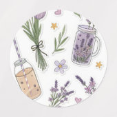 Cute stickers meisjes (Design 1)