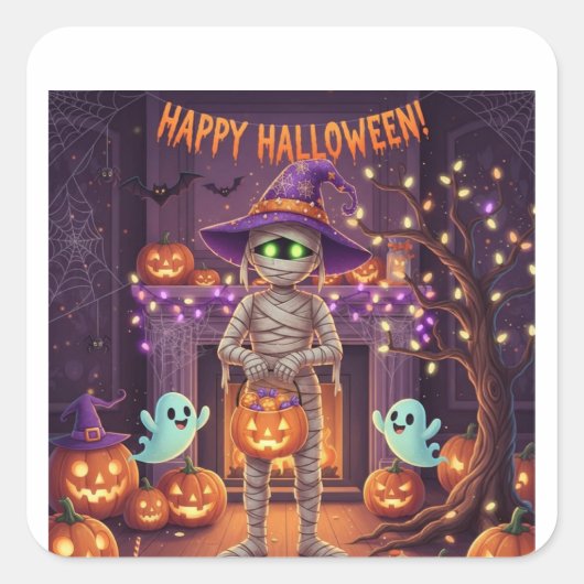 Cute stickers voor Halloween (Voorkant)