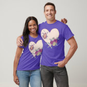 Cute Stink Bug Art - Insect with Heart en T-shirt (Unisex)