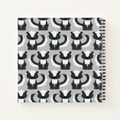 Cute Stinkdier Bosdier Notitieboek (Achterkant)