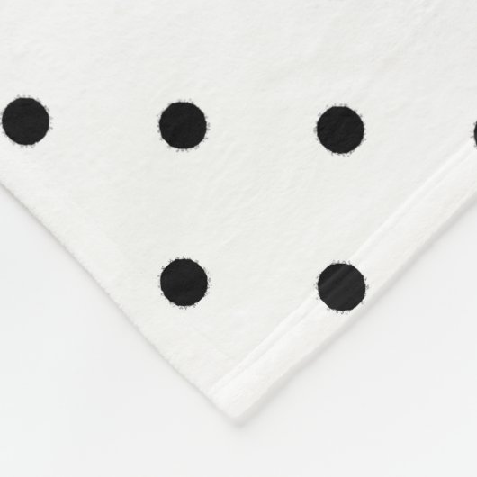 Cute Stippen en Chevron Fleece Deken (Hoek)