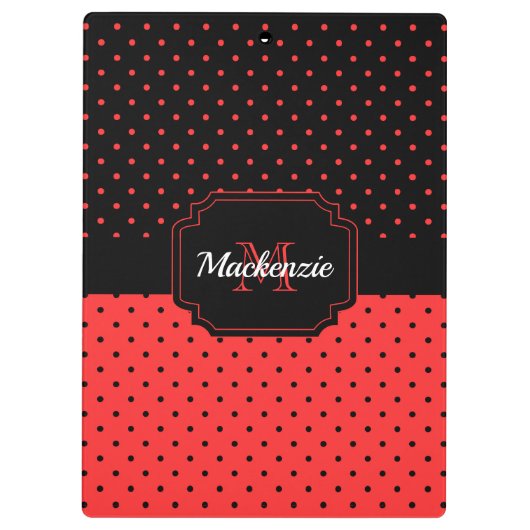 Cute Stippen Klembord (Achterkant)