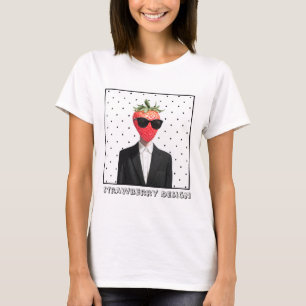 Cute Stippen Mode T-shirt