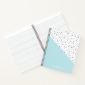 Cute Stippen Patroon Notitieboek (Binnen)