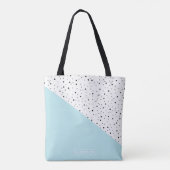 Cute Stippen Patroon Tote Bag (Achterkant)