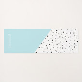 Cute Stippen Patroon Yogamat (Achterkant (horizontaal))