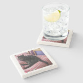 Cute Stone Onderzetter (Zijkant)