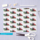 Cute stoomtrein cartoon illustratie tissuepapier (Craft)