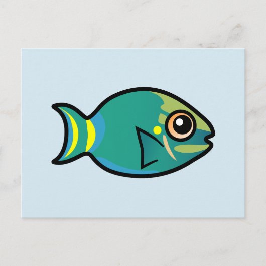 Cute Stoplight Parrotfish Briefkaart (Voorkant)
