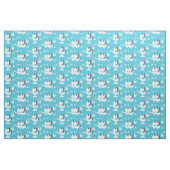 Cute Storks met babypatroon Stof (Yard (91,4 cm))