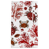 Cute strand crab patroontas klein cadeauzakje (Voorkant)