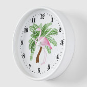 Cute strand roze flamingo decor (Hoek)