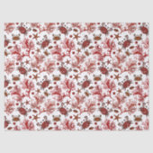 Cute strandkrab tegel patroon feest tissue tissuepapier (Voorkant)