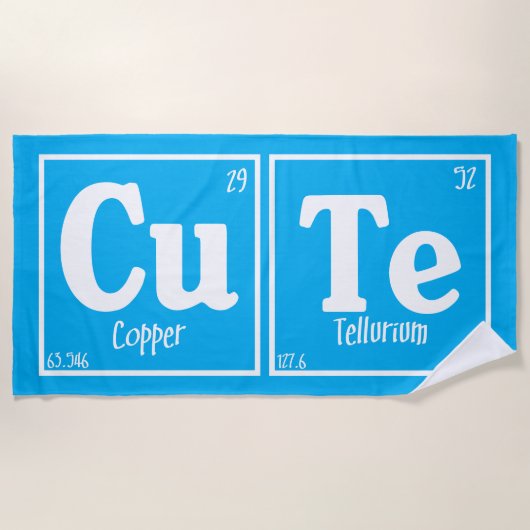 Cute Strandlaken (Voorkant)