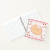 Cute Strawberry Checkered Personalized Journal Notitieboek (Binnen)