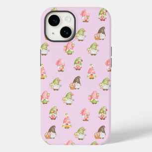 Cute Strawberry Fruit Scandinavian Gnomes Case-Mate iPhone 14 Hoesje
