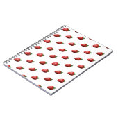 Cute Strawberry Fruit Spiral Notebook  Notitieboek (Linkerzijde)