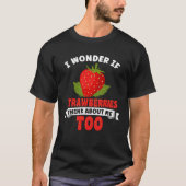 Cute Strawberry  Fruit  Strawberries for Kids  1 T-shirt (Voorkant)