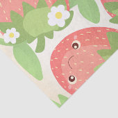 Cute Strawberry Garden  Tissuepapier (Detail)