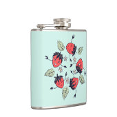 Cute Strawberry Kawaii Fruit Heupfles (Rechts)