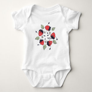 Cute Strawberry Kawaii Fruit Romper