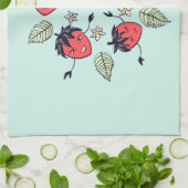 Cute Strawberry Kawaii Fruit Theedoek (Gevouwen)
