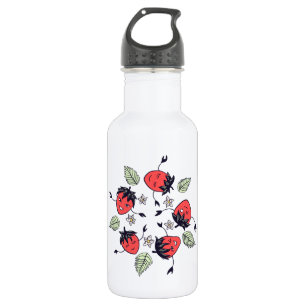 Cute Strawberry Kawaii Fruit Waterfles