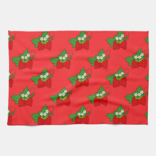 Cute Strawberry Kitchen Towel Theedoek