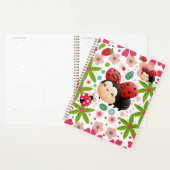 Cute Strawberry Ladybug Notebook  Planner (Display)