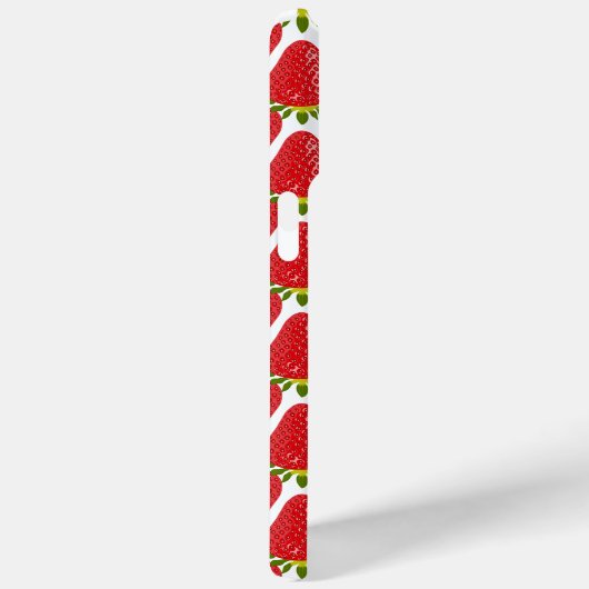 Cute Strawberry Pattern Aesthetic Case-Mate iPhone Case (Achterkant / Rechts)