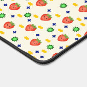 Cute Strawberry Pattern Bureaumat (Hoek)
