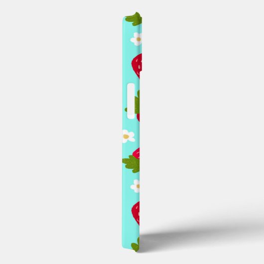 Cute Strawberry Pattern Case-Mate iPhone Case (Achterkant / Rechts)
