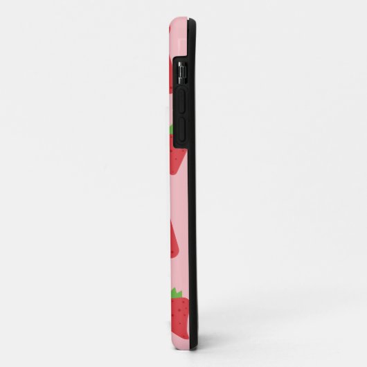 Cute Strawberry Pattern Case-Mate iPhone Case (Achterkant/links)