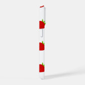 Cute Strawberry Pattern | iPhone 15 Hoesje (Rechterkant)