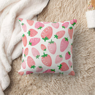 Cute Strawberry Pattern Kussen