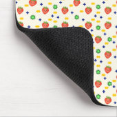 Cute Strawberry Pattern Muismat (Hoek)