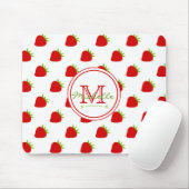 Cute Strawberry Pattern Muismat (Met muis)
