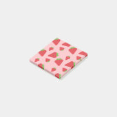 Cute Strawberry Pattern Post-it® Notes (Schuin)