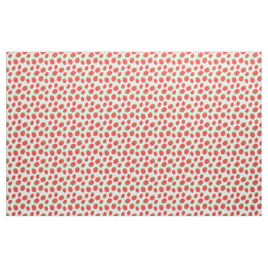 Cute Strawberry Pattern Stof (Yard (91,4 cm))