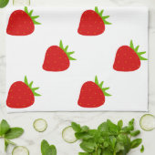 Cute Strawberry Pattern Theedoek (Gevouwen)