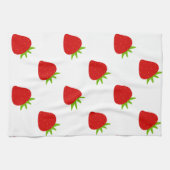 Cute Strawberry Pattern Theedoek (Horizontaal)