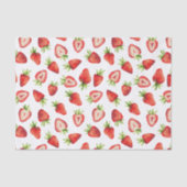 Cute Strawberry Pattern Tissuepapier (Voorkant)