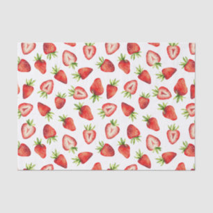 Cute Strawberry Pattern Tissuepapier