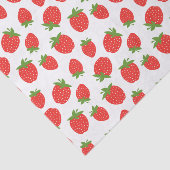 Cute Strawberry Pattern Tissuepapier (Detail)